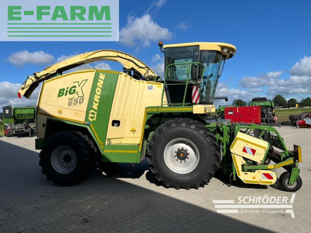 Krone big x 650 - Forage harvester: picture 3 Krone big x 650 - Forage harvester: picture 3