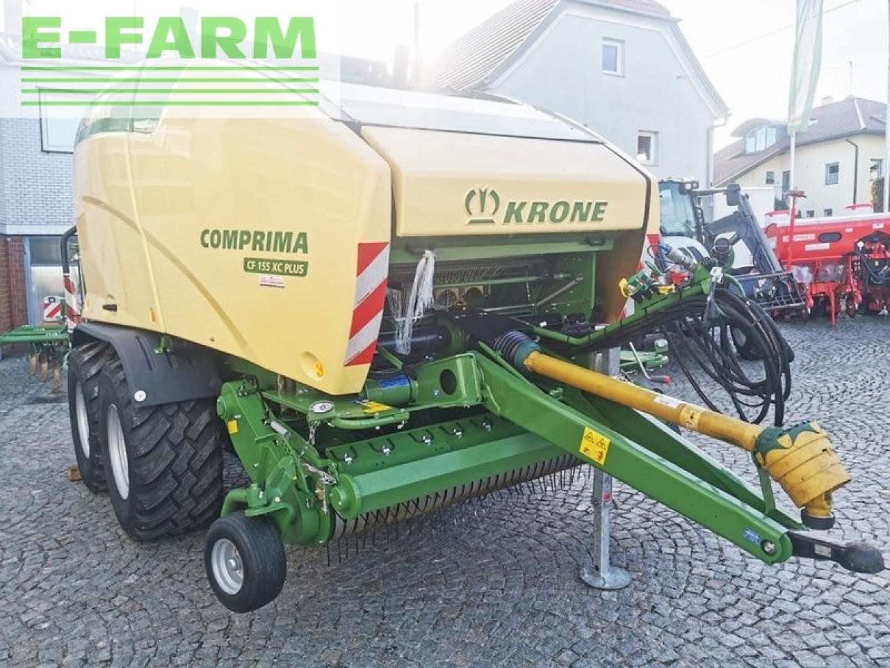 Krone comprima cf155 xc plus press-wickel-kombination - Square baler: picture 3 Krone comprima cf155 xc plus press-wickel-kombination - Square baler: picture 3