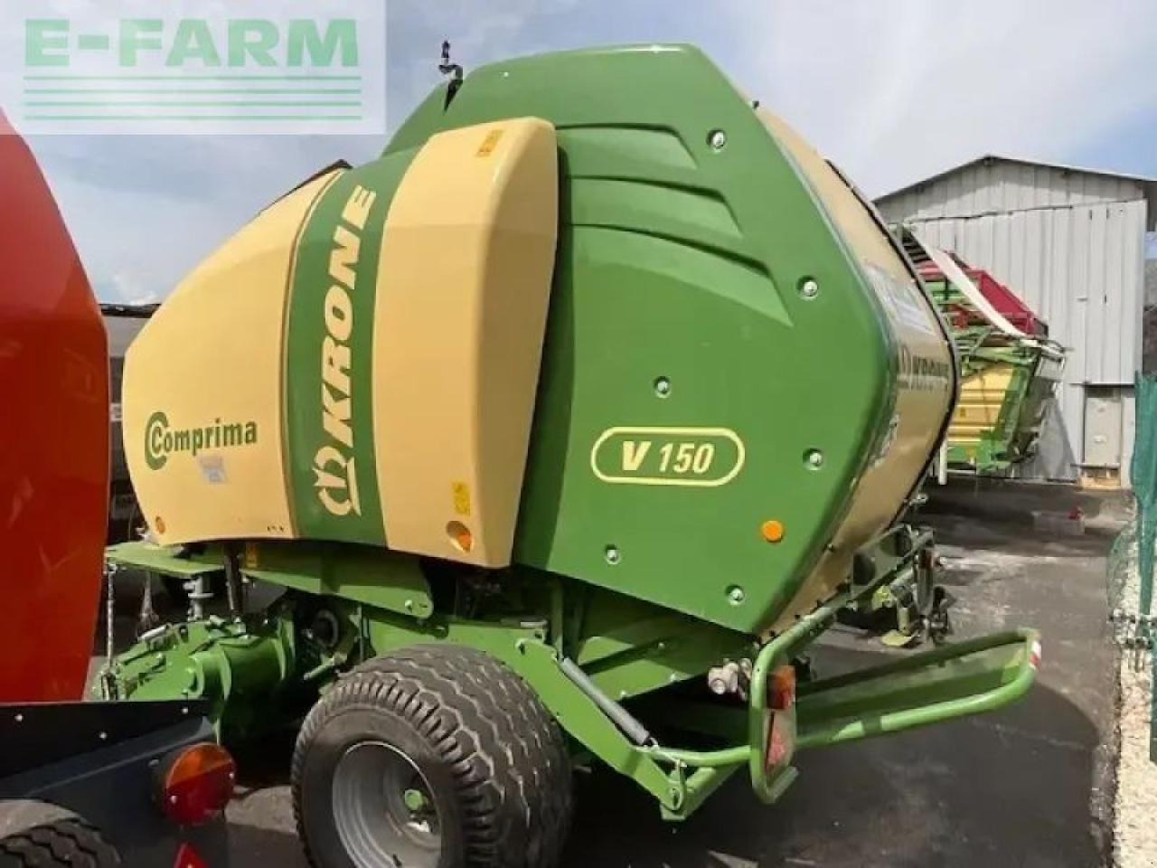 Krone v 150 - Square baler: picture 3 Krone v 150 - Square baler: picture 3