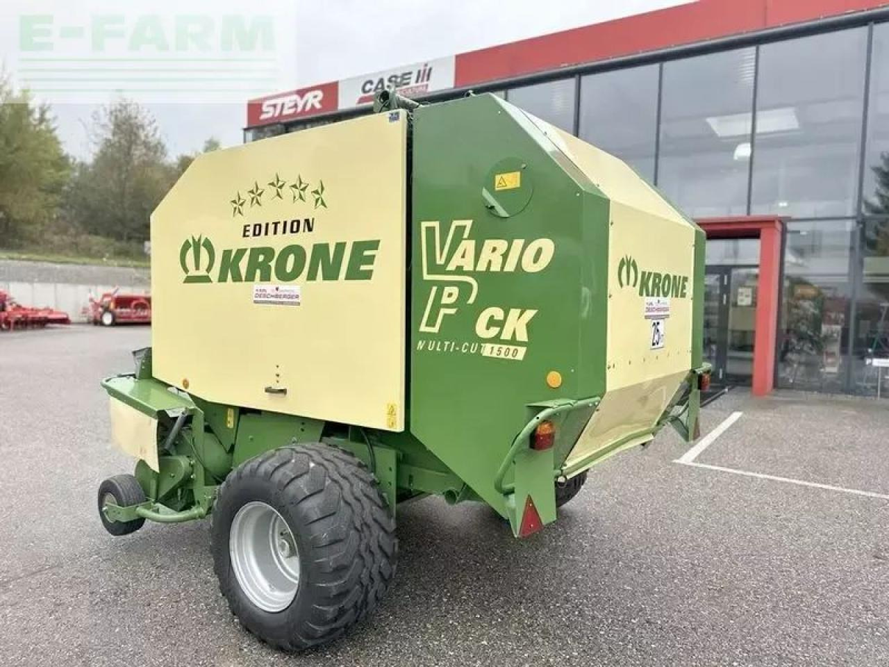 Krone vario pack 1500 multi cut rundballenpresse - Square baler: picture 4 Krone vario pack 1500 multi cut rundballenpresse - Square baler: picture 4
