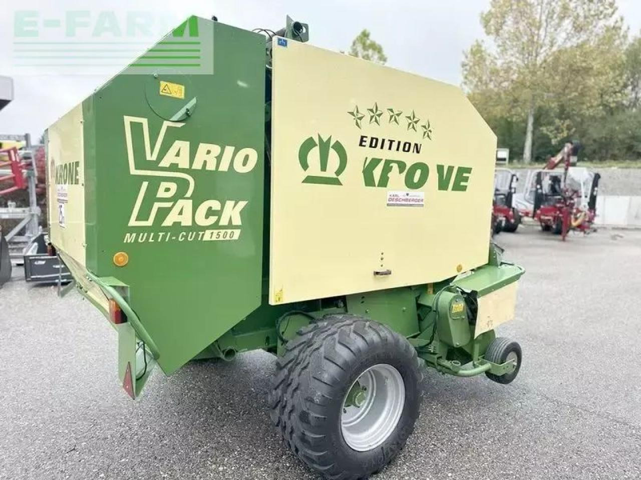 Krone vario pack 1500 multi cut rundballenpresse - Square baler: picture 3 Krone vario pack 1500 multi cut rundballenpresse - Square baler: picture 3