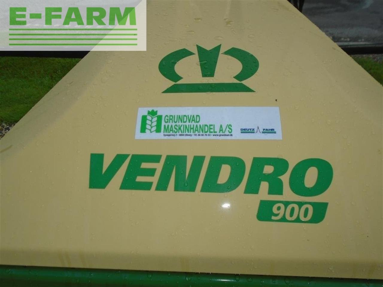 Krone vendro 900 - Tedder/ Rake: picture 5 Krone vendro 900 - Tedder/ Rake: picture 5