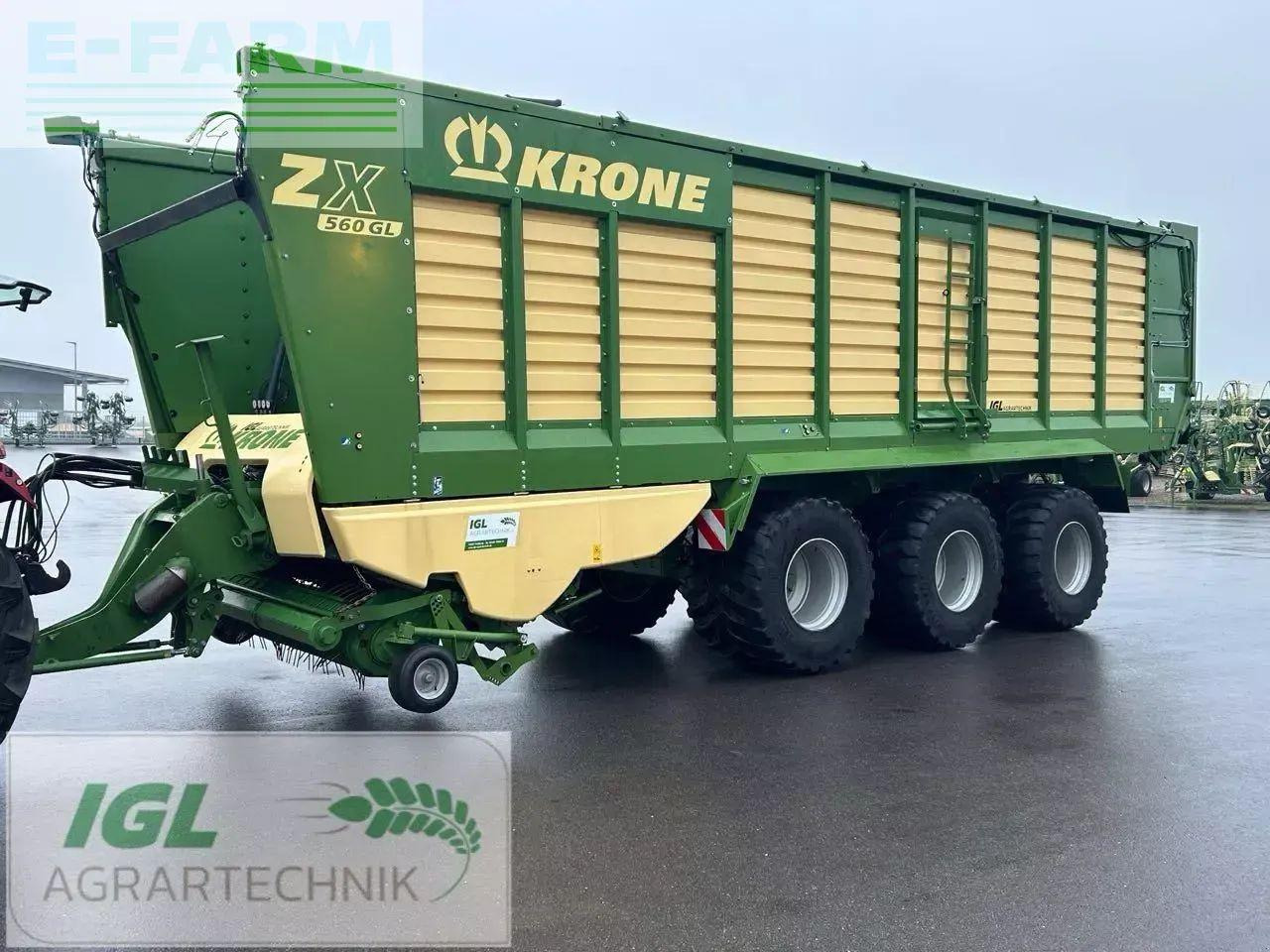 Krone zx 560 gl - Self-loading wagon: picture 1 Krone zx 560 gl - Self-loading wagon: picture 1