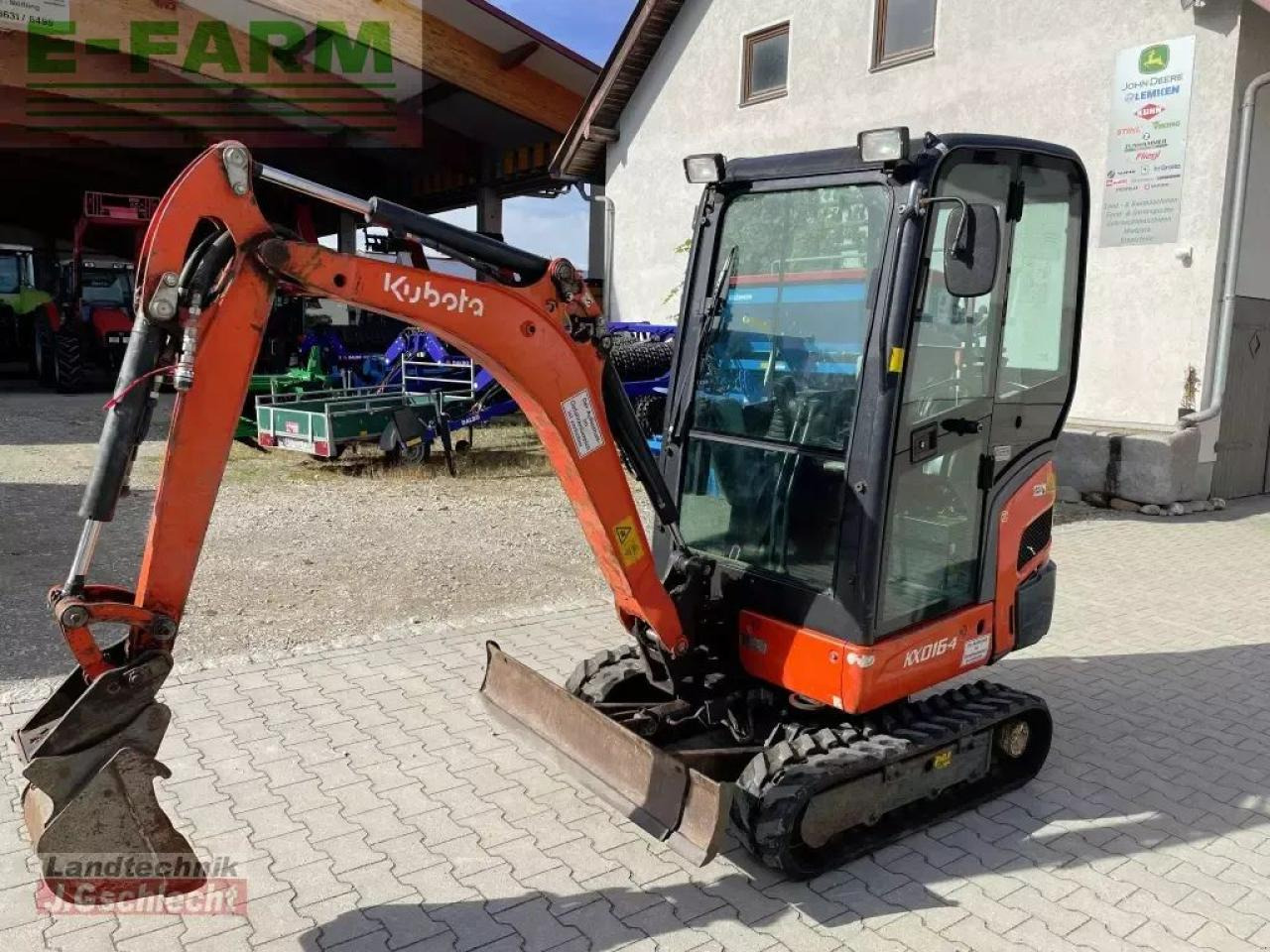 Kubota kx016-4 - Mini excavator: picture 4 Kubota kx016-4 - Mini excavator: picture 4