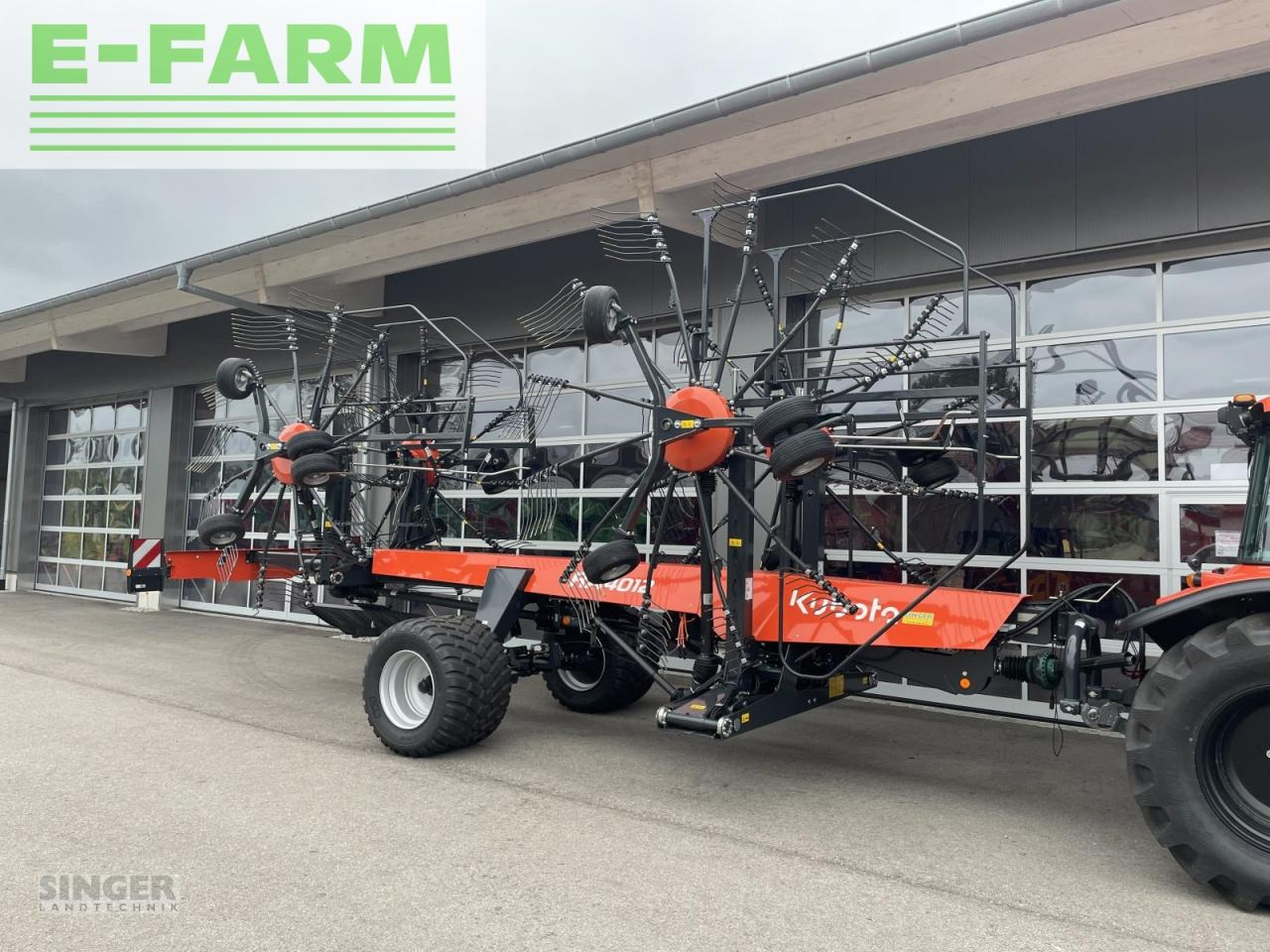 Kubota ra 4012 andex 1254 - rad 710/22,5" + einzelaushub - Tedder/ Rake: picture 1 Kubota ra 4012 andex 1254 - rad 710/22,5" + einzelaushub - Tedder/ Rake: picture 1
