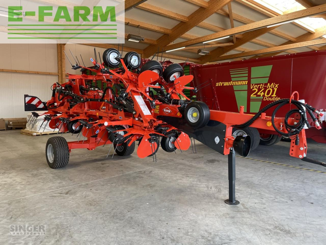 Kuhn gf 15003 t - neues modell - Tedder/ Rake: picture 2 Kuhn gf 15003 t - neues modell - Tedder/ Rake: picture 2