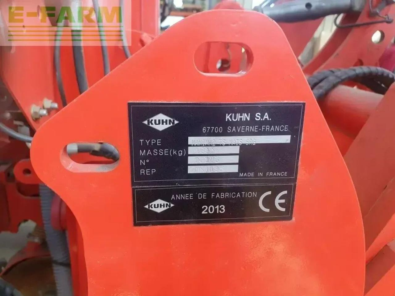 Kuhn maxima 2 - Precision sowing machine: picture 2 Kuhn maxima 2 - Precision sowing machine: picture 2