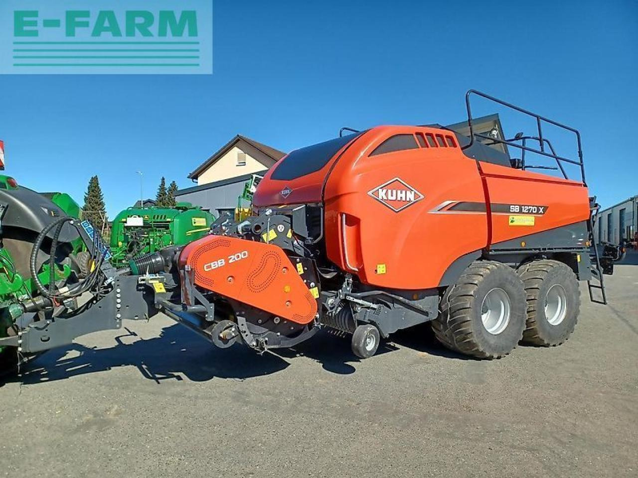 Kuhn sb 1270 x oc omnicut - Square baler: picture 1 Kuhn sb 1270 x oc omnicut - Square baler: picture 1