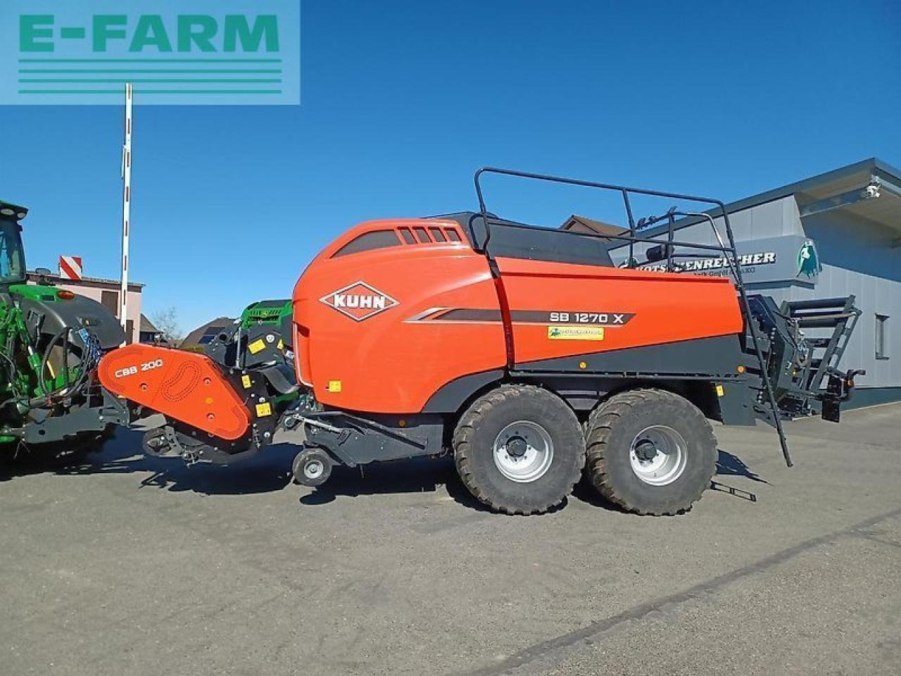 Kuhn sb 1270 x oc omnicut - Square baler: picture 2 Kuhn sb 1270 x oc omnicut - Square baler: picture 2