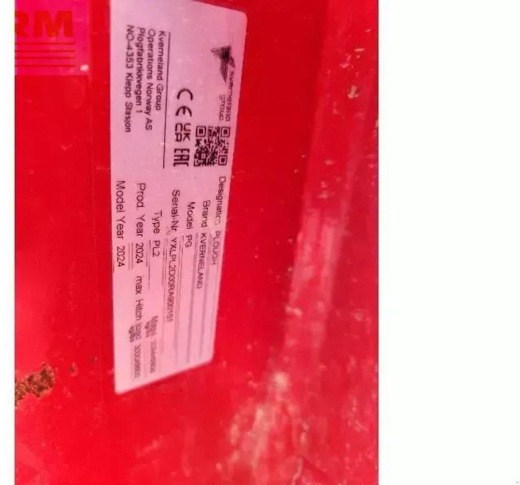 Plow Kverneland pg 6: picture 8