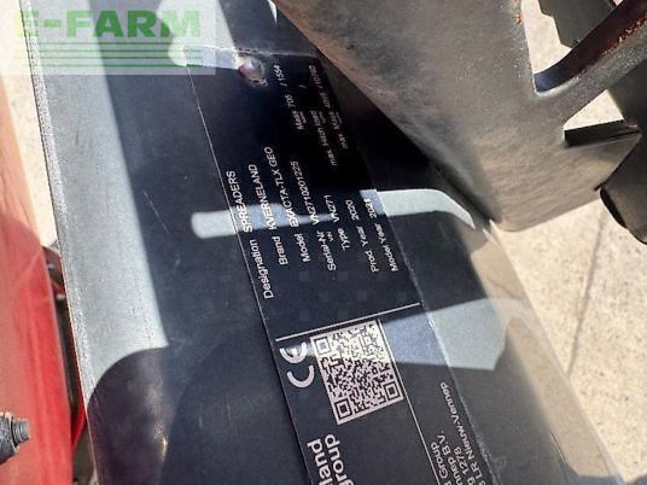Kverneland tlx 3225 geospre - Fertilizer spreader: picture 2 Kverneland tlx 3225 geospre - Fertilizer spreader: picture 2