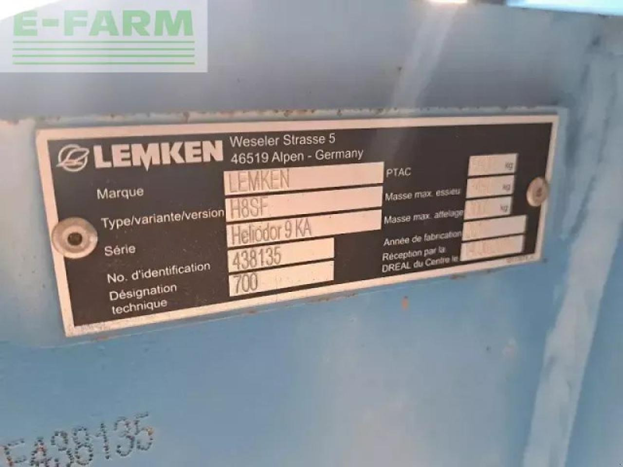 Lemken heliodor 9/700ka - Cultivator: picture 5 Lemken heliodor 9/700ka - Cultivator: picture 5