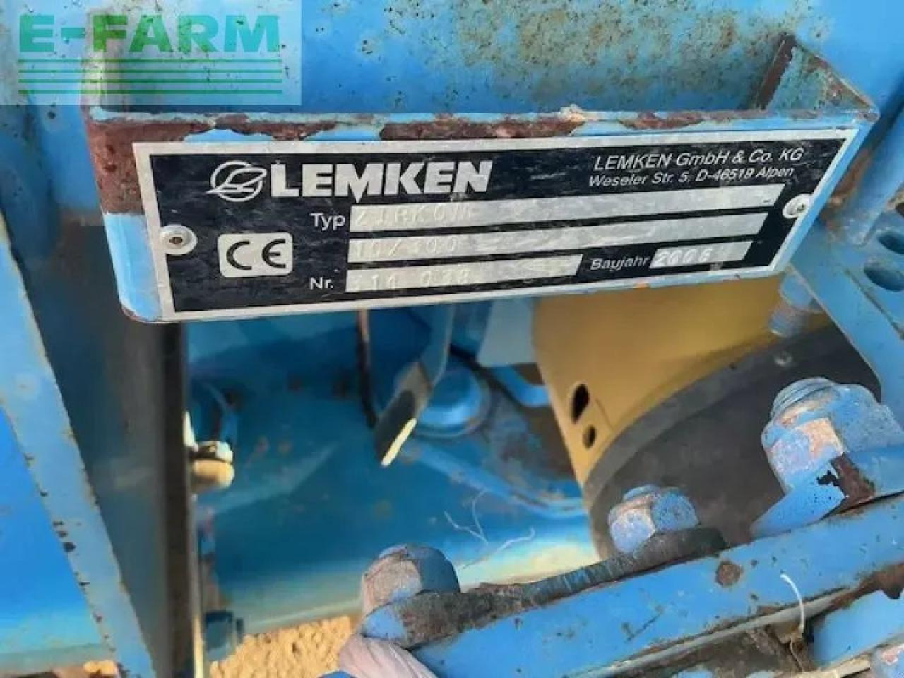 Lemken pneumatique - Combine seed drill: picture 5 Lemken pneumatique - Combine seed drill: picture 5
