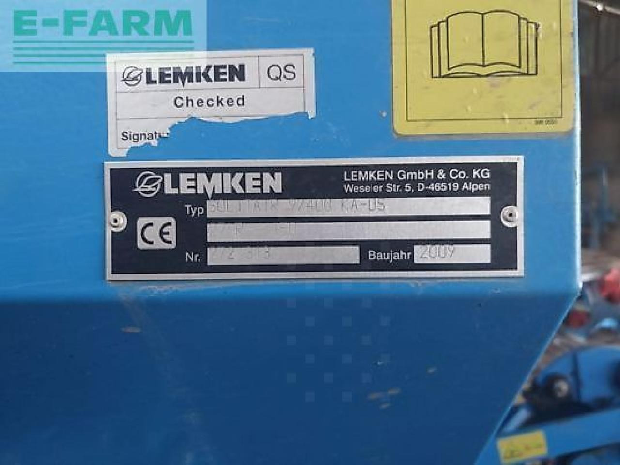 Lemken rubin 9 kuea + solitair 9 kads - Seed drill: picture 3 Lemken rubin 9 kuea + solitair 9 kads - Seed drill: picture 3
