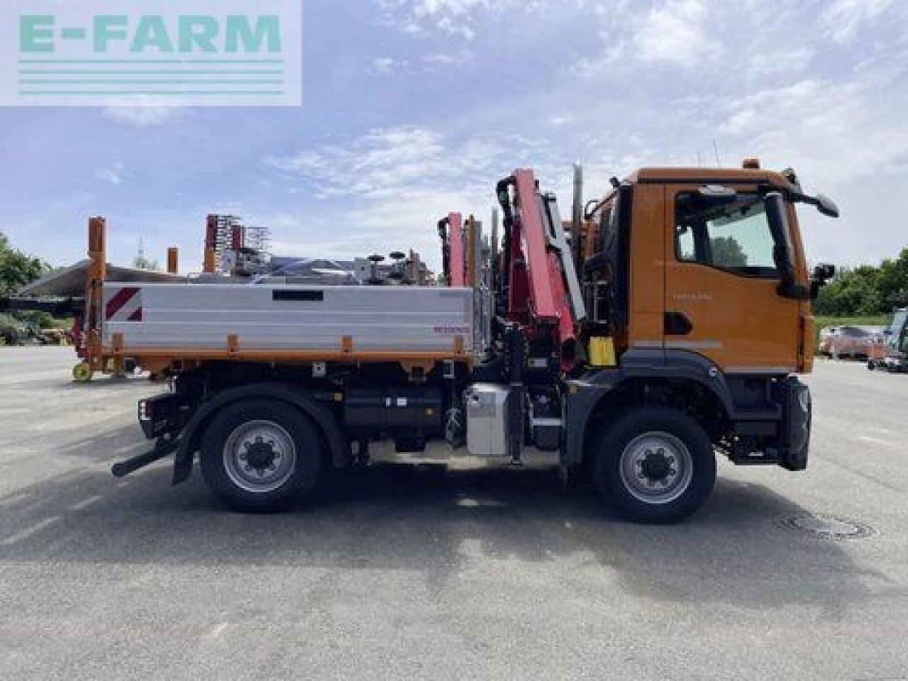 MAN tgm 13.290 4x4 bl ch - Farm tractor: picture 4 MAN tgm 13.290 4x4 bl ch - Farm tractor: picture 4