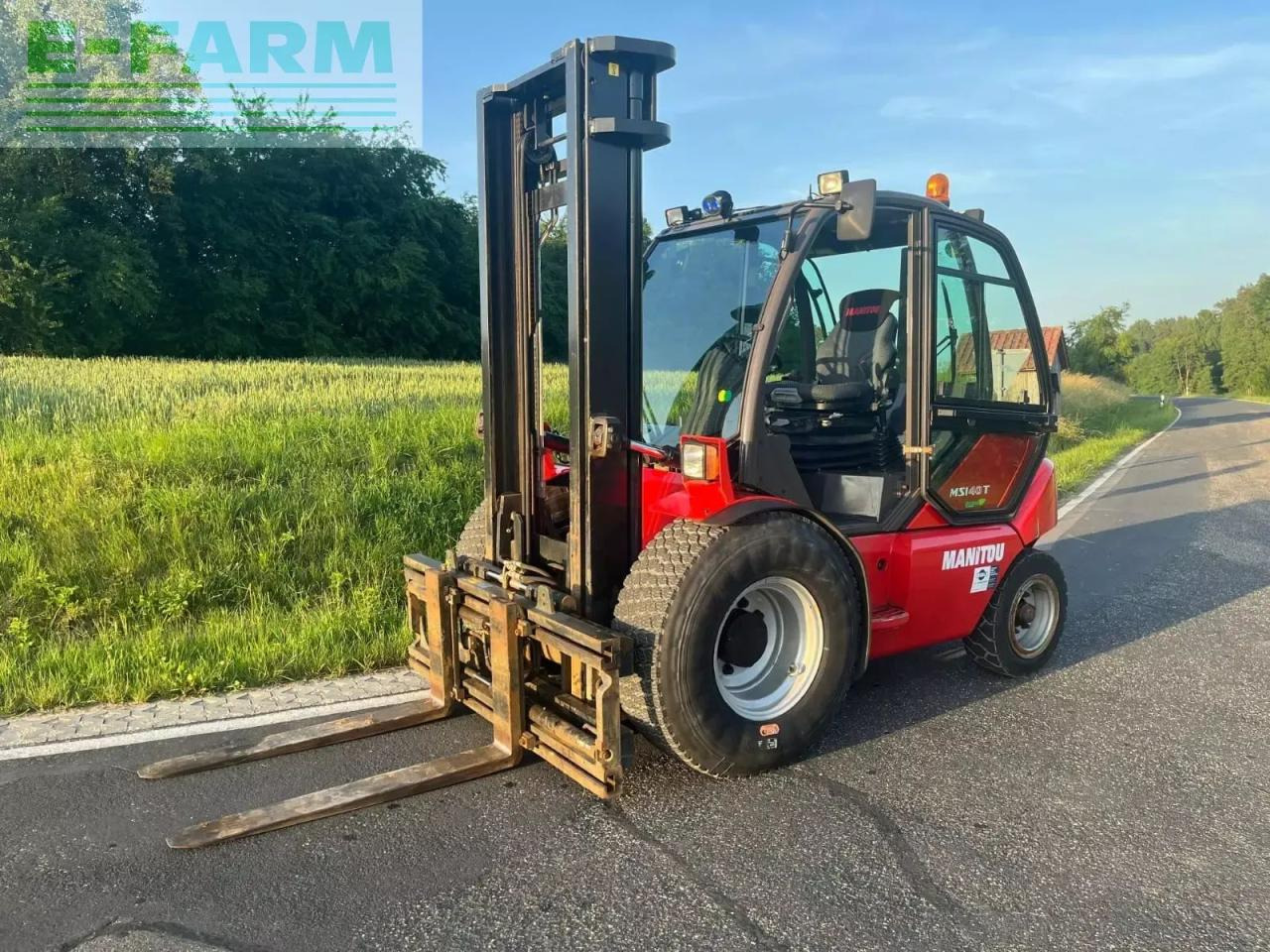 Manitou msi 40 t geländestapler - Forklift: picture 2 Manitou msi 40 t geländestapler - Forklift: picture 2