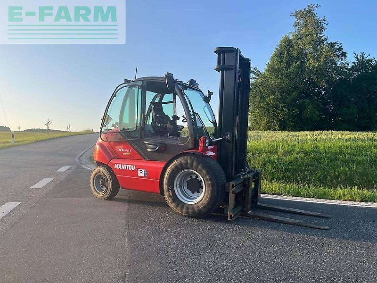 Manitou msi 40 t geländestapler mit kaup zinkenverstellgerät 4,8 t - Forklift: picture 3 Manitou msi 40 t geländestapler mit kaup zinkenverstellgerät 4,8 t - Forklift: picture 3