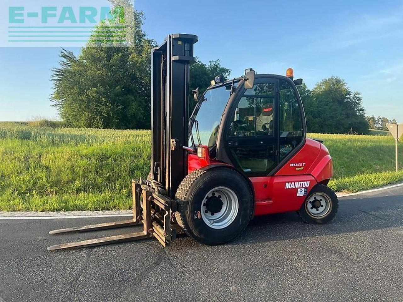 Manitou msi 40 t geländestapler mit kaup zinkenverstellgerät 4,8 t - Forklift: picture 1 Manitou msi 40 t geländestapler mit kaup zinkenverstellgerät 4,8 t - Forklift: picture 1