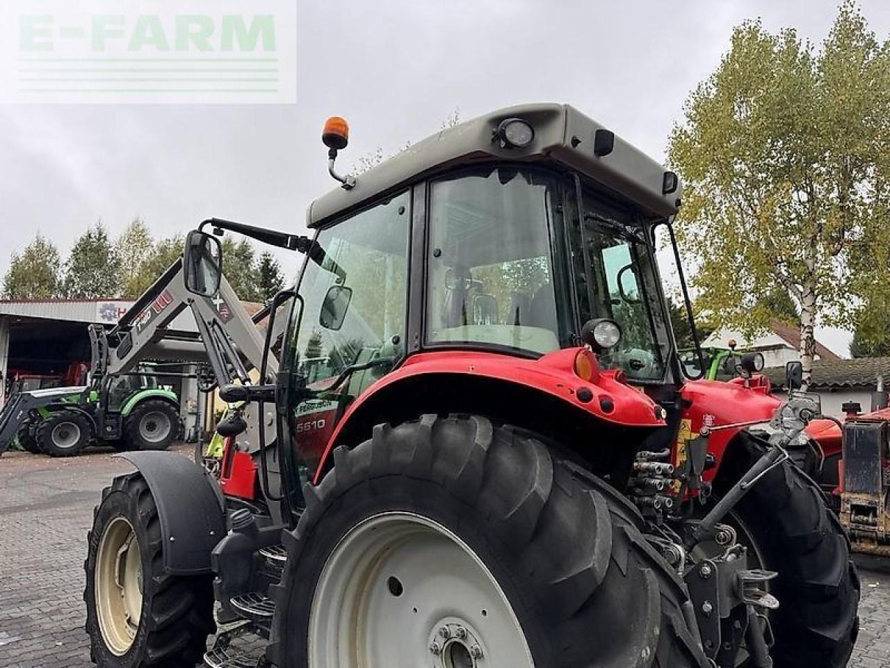 Farm tractor Massey Ferguson 5610 dyna-4 + mx t410: picture 24