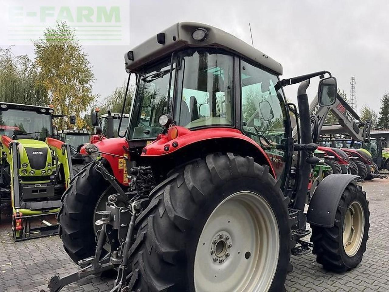 Farm tractor Massey Ferguson 5610 dyna-4 + mx t410: picture 20