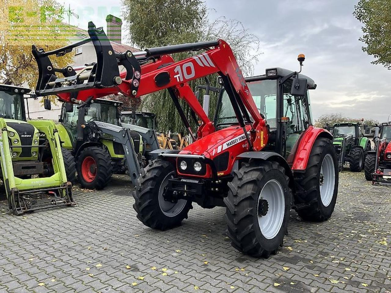 Massey Ferguson 6455 dyna-6 + mailleux mx t10 - Farm tractor: picture 1 Massey Ferguson 6455 dyna-6 + mailleux mx t10 - Farm tractor: picture 1