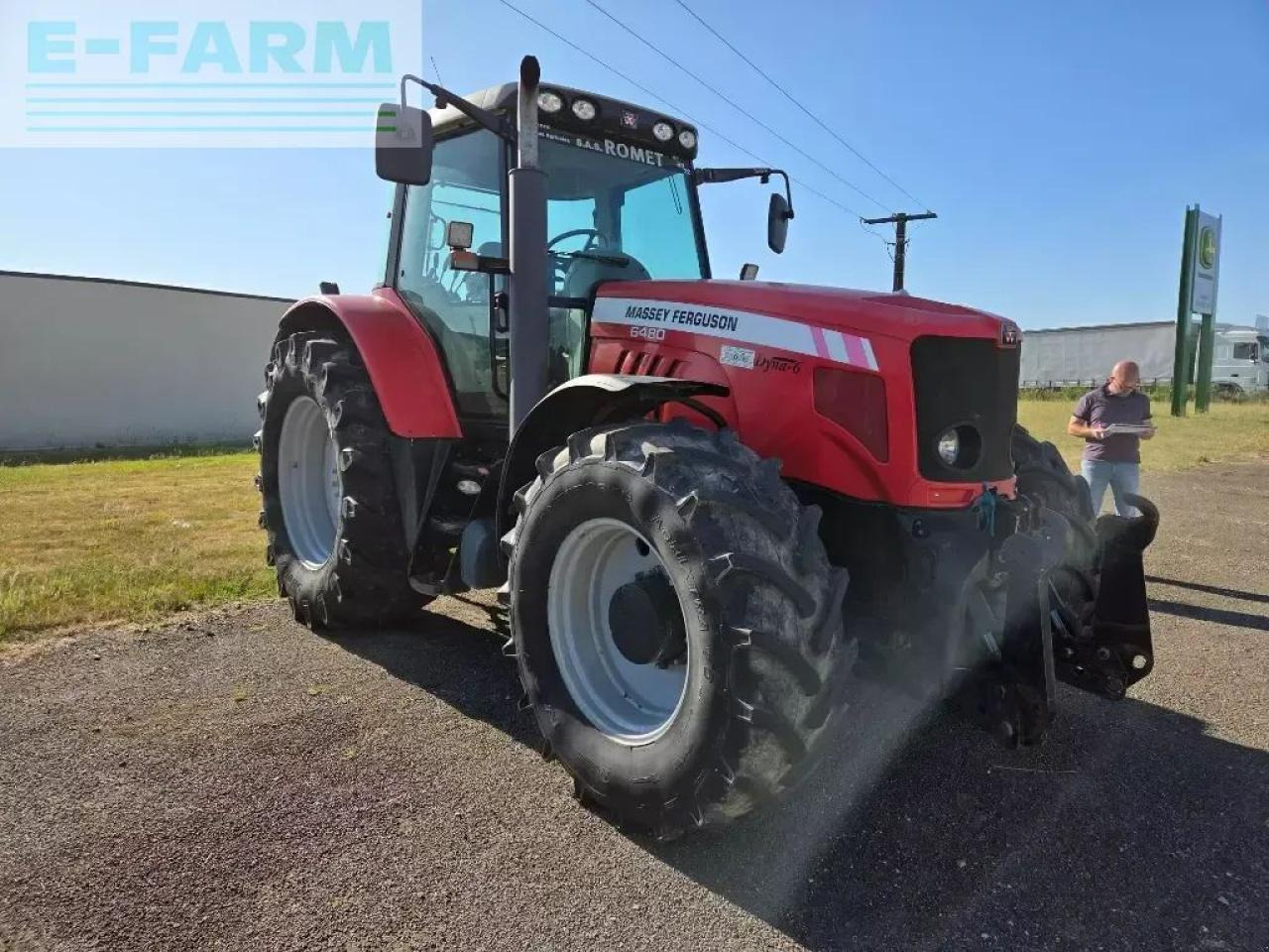 Massey Ferguson 6480 dyna 6 - Farm tractor: picture 5 Massey Ferguson 6480 dyna 6 - Farm tractor: picture 5