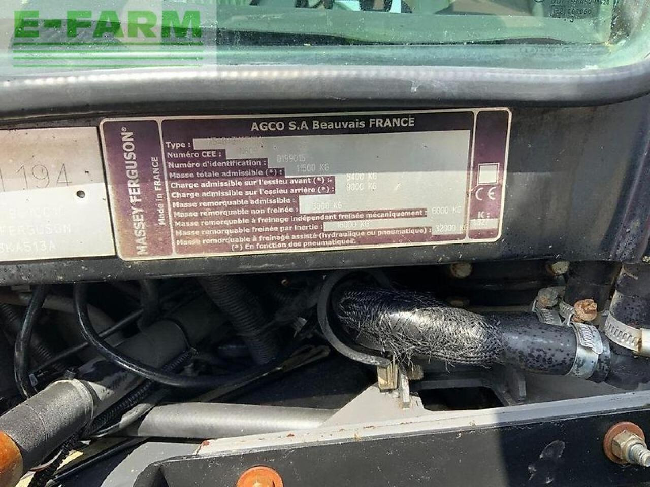 Massey Ferguson 7618 dyna vt (st23210) - Farm tractor: picture 5 Massey Ferguson 7618 dyna vt (st23210) - Farm tractor: picture 5