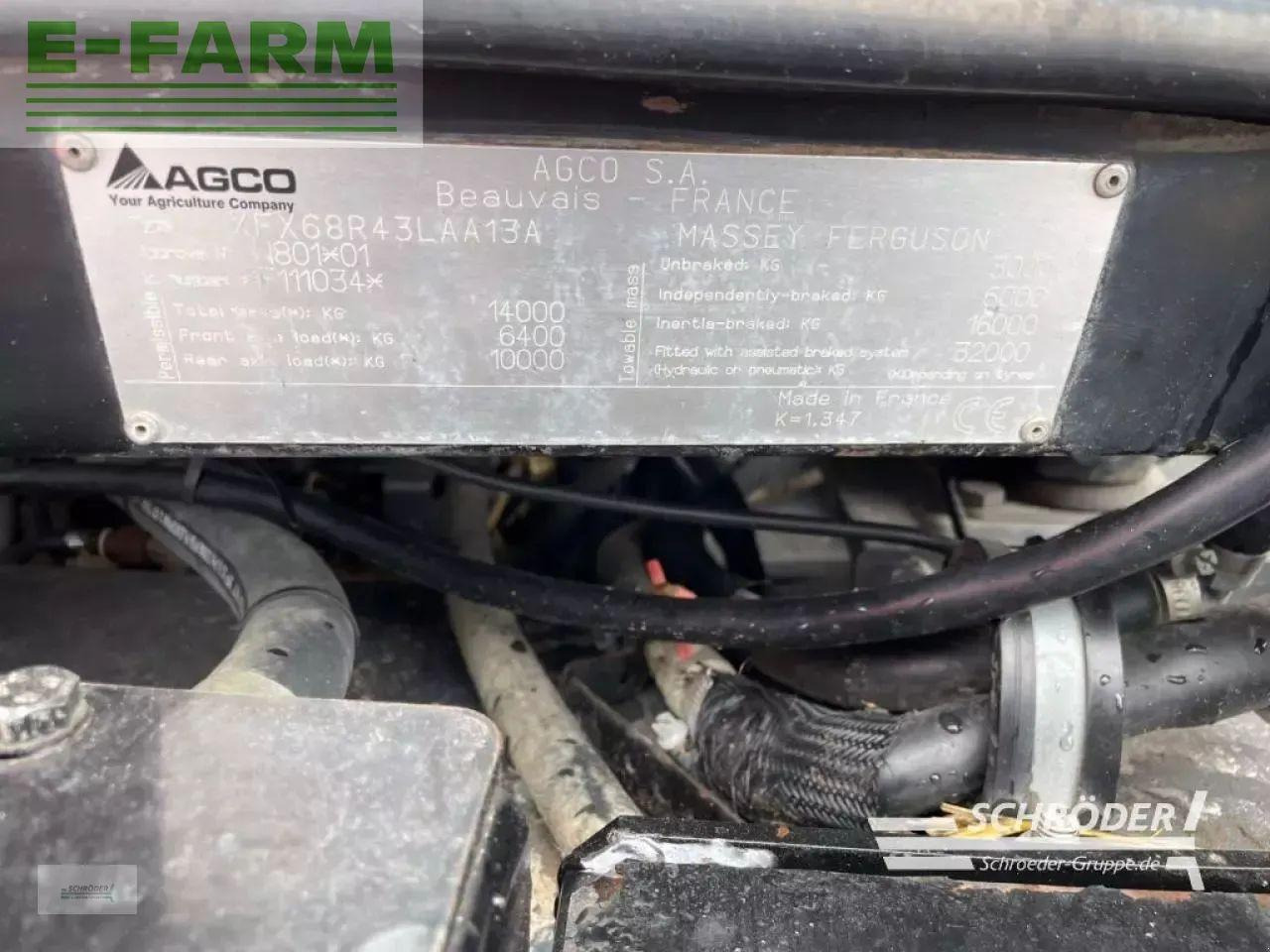 Farm tractor Massey Ferguson 7726 dyna-vt exclusive Exclusive: picture 19