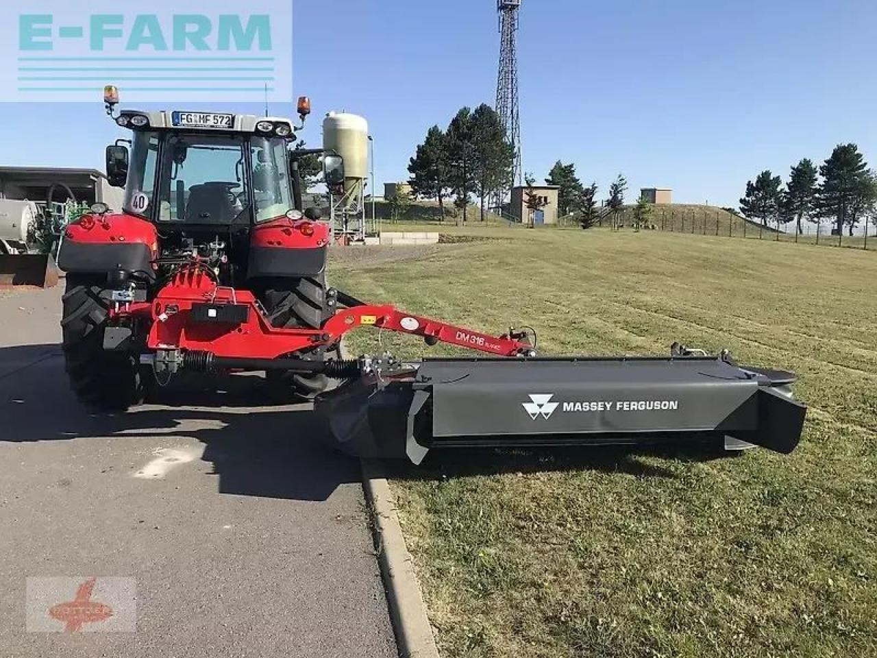 Massey Ferguson mf dm 316 tl-v-kc / fella ramos 3160 tlx-kc - Mower: picture 1 Massey Ferguson mf dm 316 tl-v-kc / fella ramos 3160 tlx-kc - Mower: picture 1