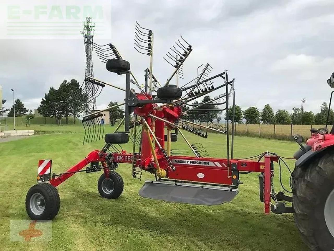 Massey Ferguson mf rk 662 trc / fella juras 671 - Tedder/ Rake: picture 3 Massey Ferguson mf rk 662 trc / fella juras 671 - Tedder/ Rake: picture 3
