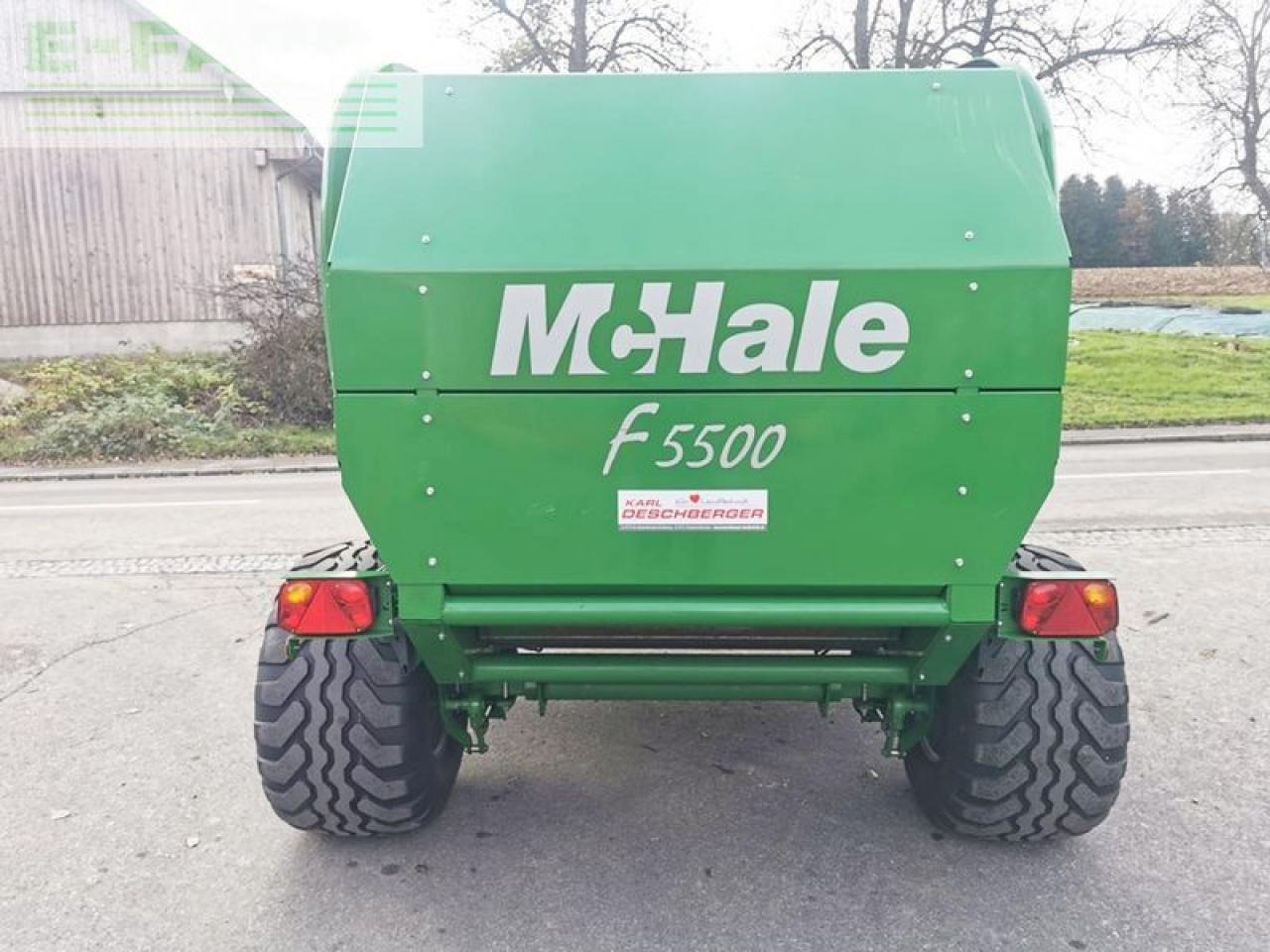 Mc Hale f5500 rundballenpresse - Square baler: picture 4 Mc Hale f5500 rundballenpresse - Square baler: picture 4
