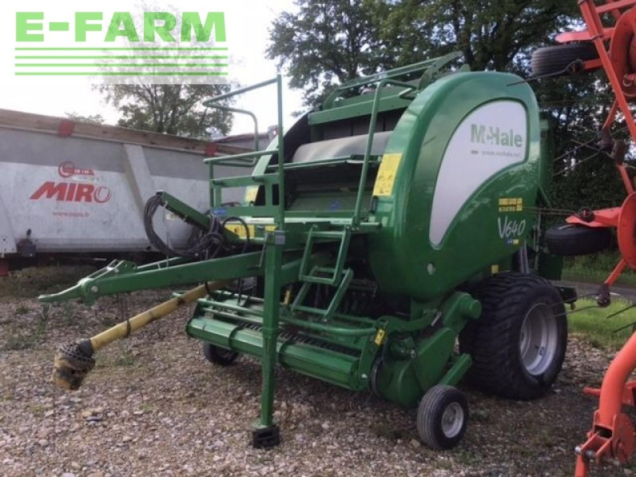 Mc Hale v640 - Square baler: picture 2 Mc Hale v640 - Square baler: picture 2
