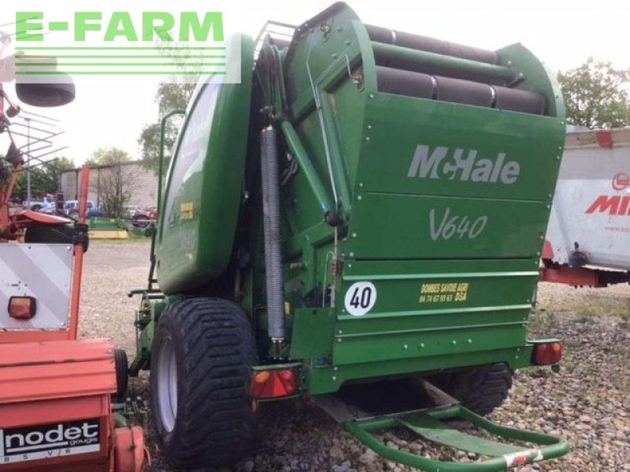 Mc Hale v640 - Square baler: picture 4 Mc Hale v640 - Square baler: picture 4