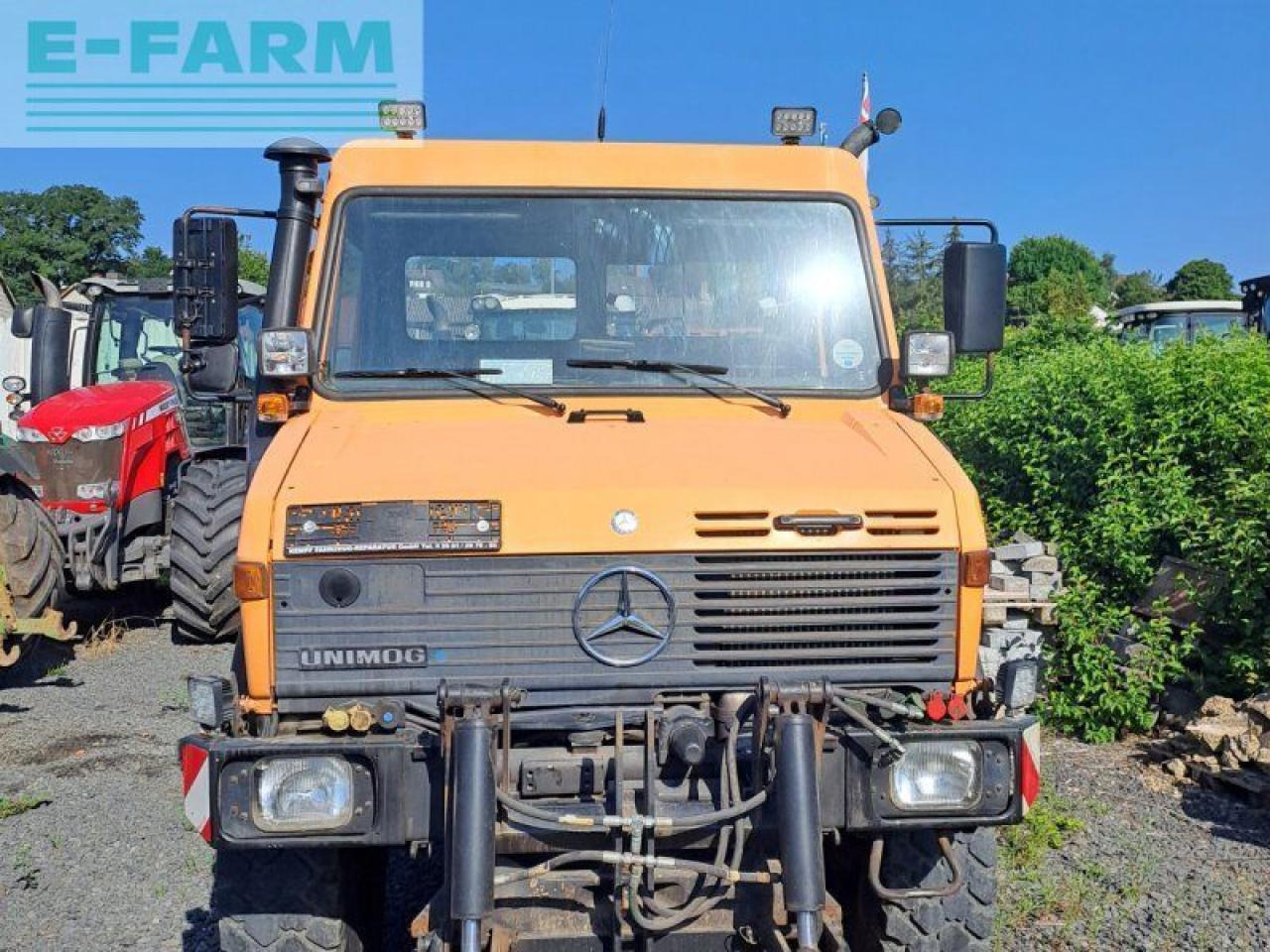 Mercedes-Benz unimog 1600 - Farm tractor: picture 2 Mercedes-Benz unimog 1600 - Farm tractor: picture 2
