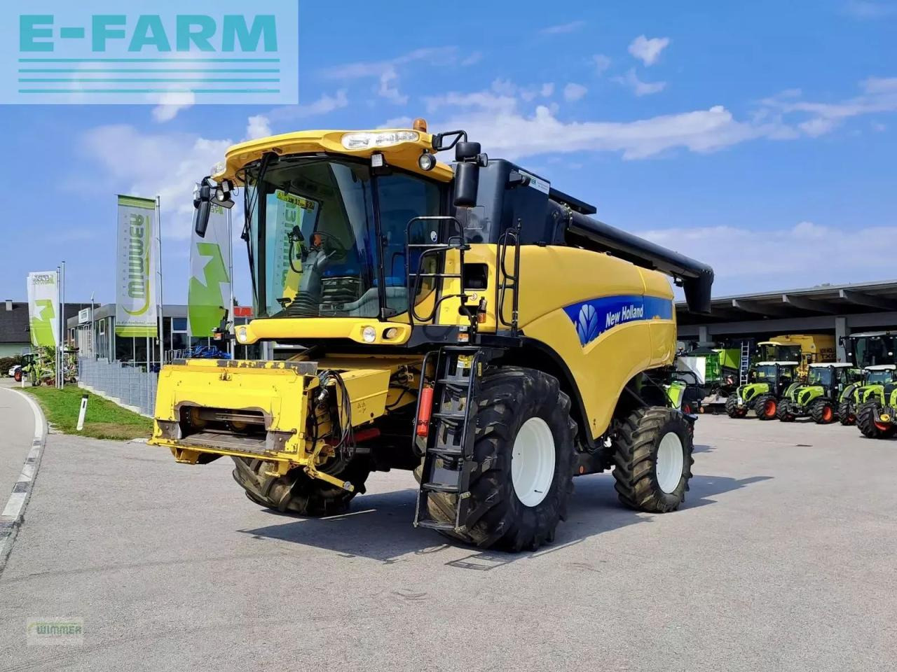 New Holland cx8050 - Combine harvester: picture 1 New Holland cx8050 - Combine harvester: picture 1