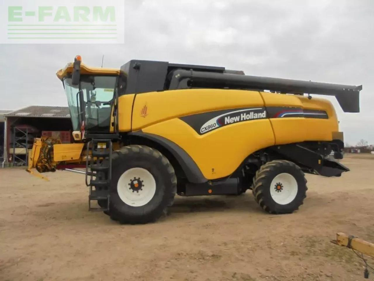 New Holland cx860sl - Combine harvester: picture 1 New Holland cx860sl - Combine harvester: picture 1
