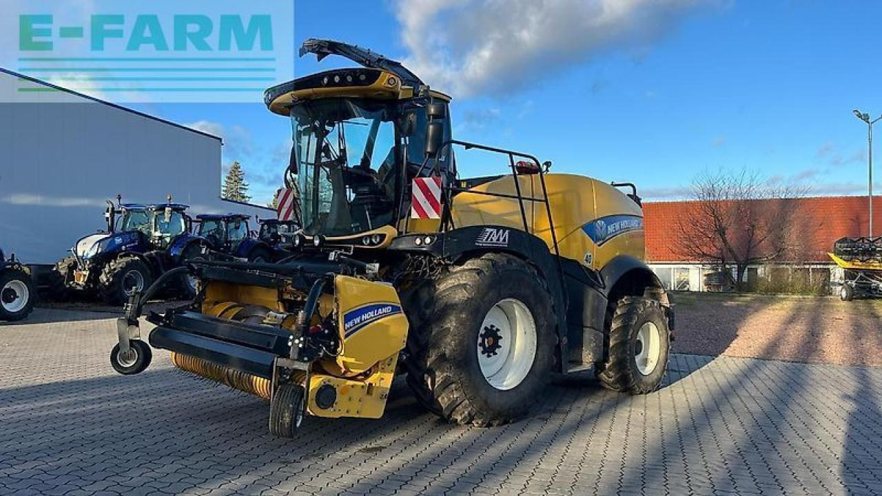 New Holland fr 550 häcksler inkl. pickup und maisgebiss - Forage harvester: picture 5 New Holland fr 550 häcksler inkl. pickup und maisgebiss - Forage harvester: picture 5