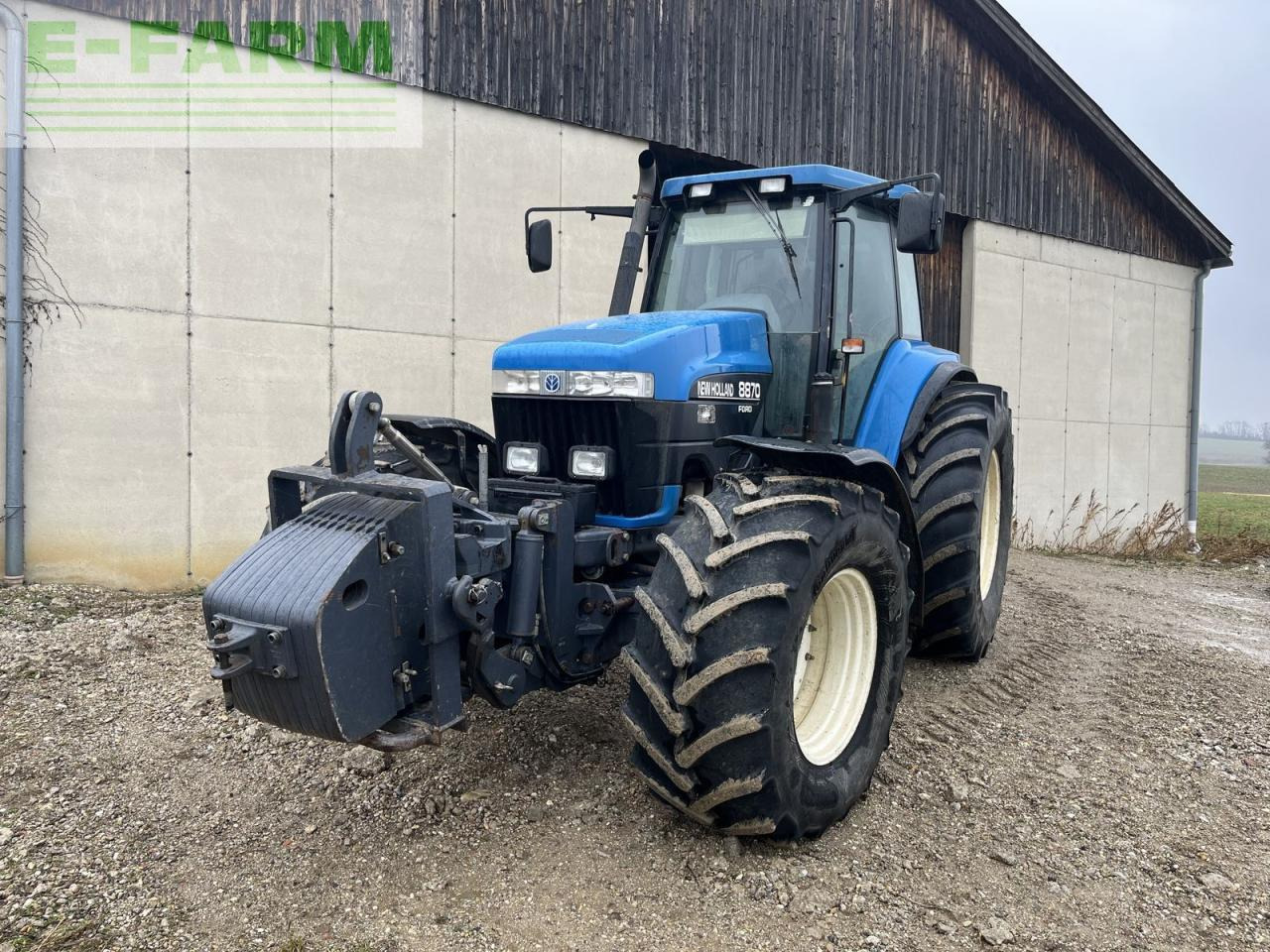 New Holland g 210 / 8870 - Farm tractor: picture 1 New Holland g 210 / 8870 - Farm tractor: picture 1