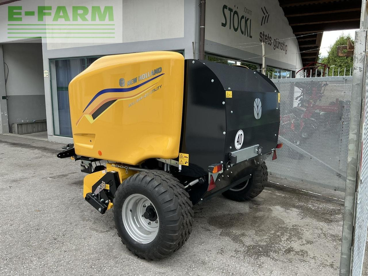 New Holland roll-bar 120 utility - Square baler: picture 3 New Holland roll-bar 120 utility - Square baler: picture 3