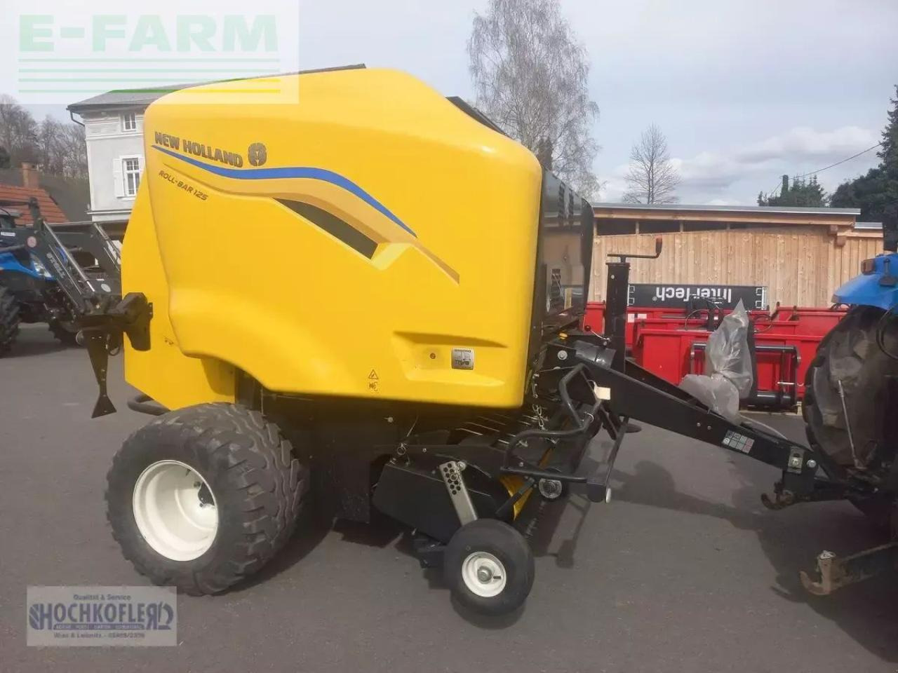 New Holland roll bar 125 - Square baler: picture 4 New Holland roll bar 125 - Square baler: picture 4