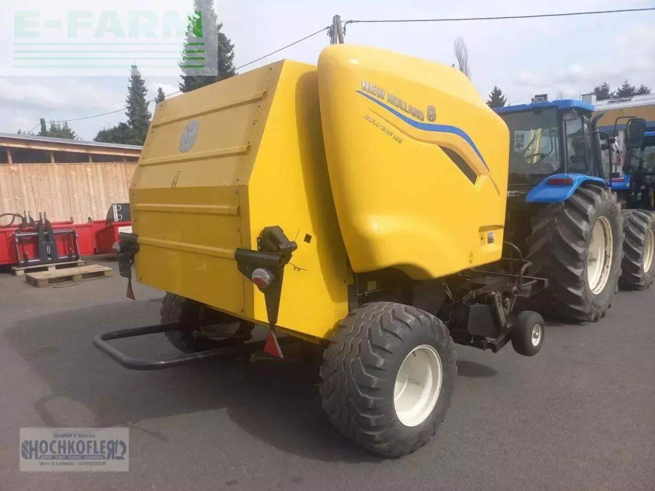 New Holland roll bar 125 - Square baler: picture 3 New Holland roll bar 125 - Square baler: picture 3