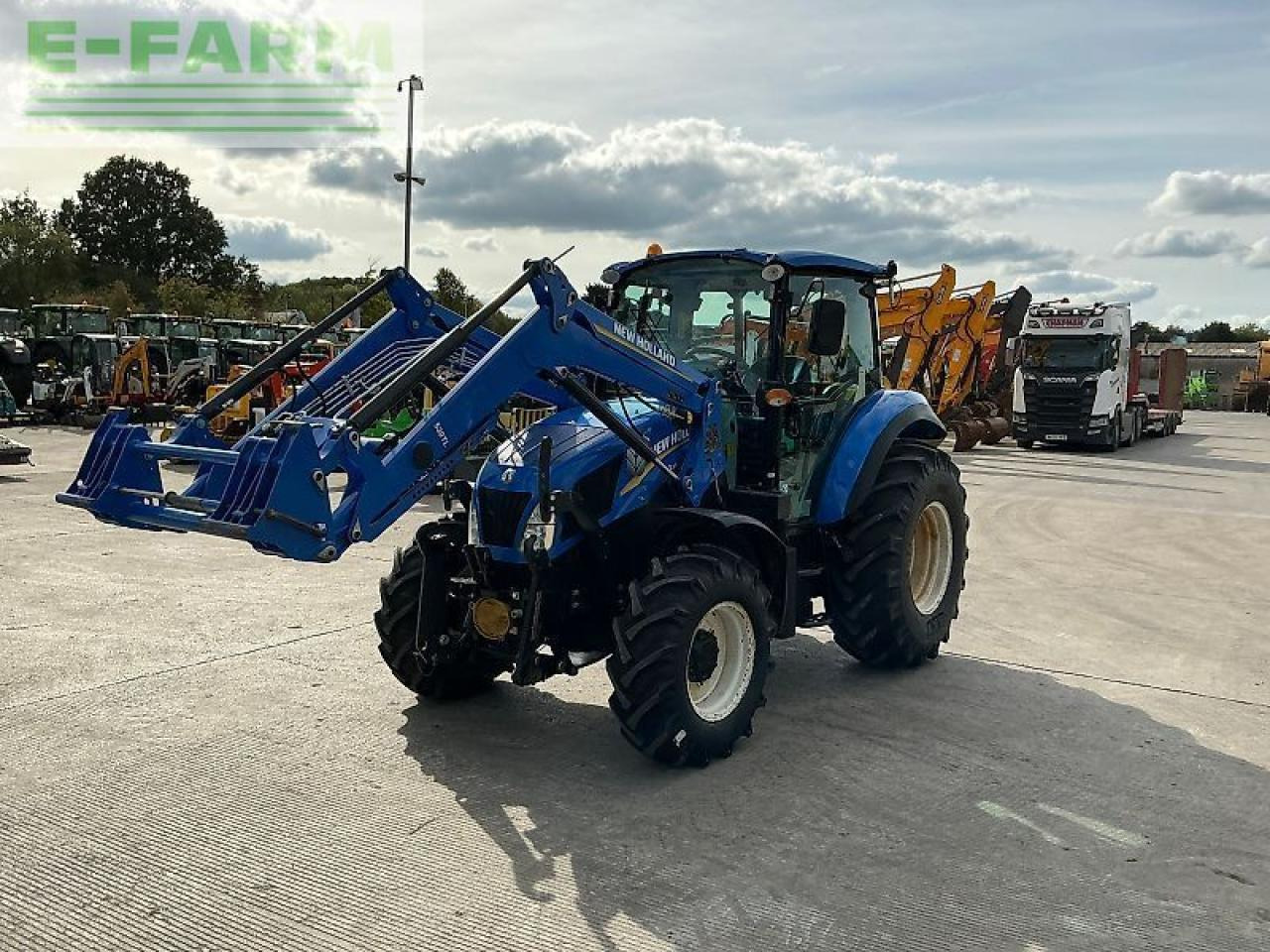 New Holland t4.95 tractor (st24547) - Farm tractor: picture 5 New Holland t4.95 tractor (st24547) - Farm tractor: picture 5