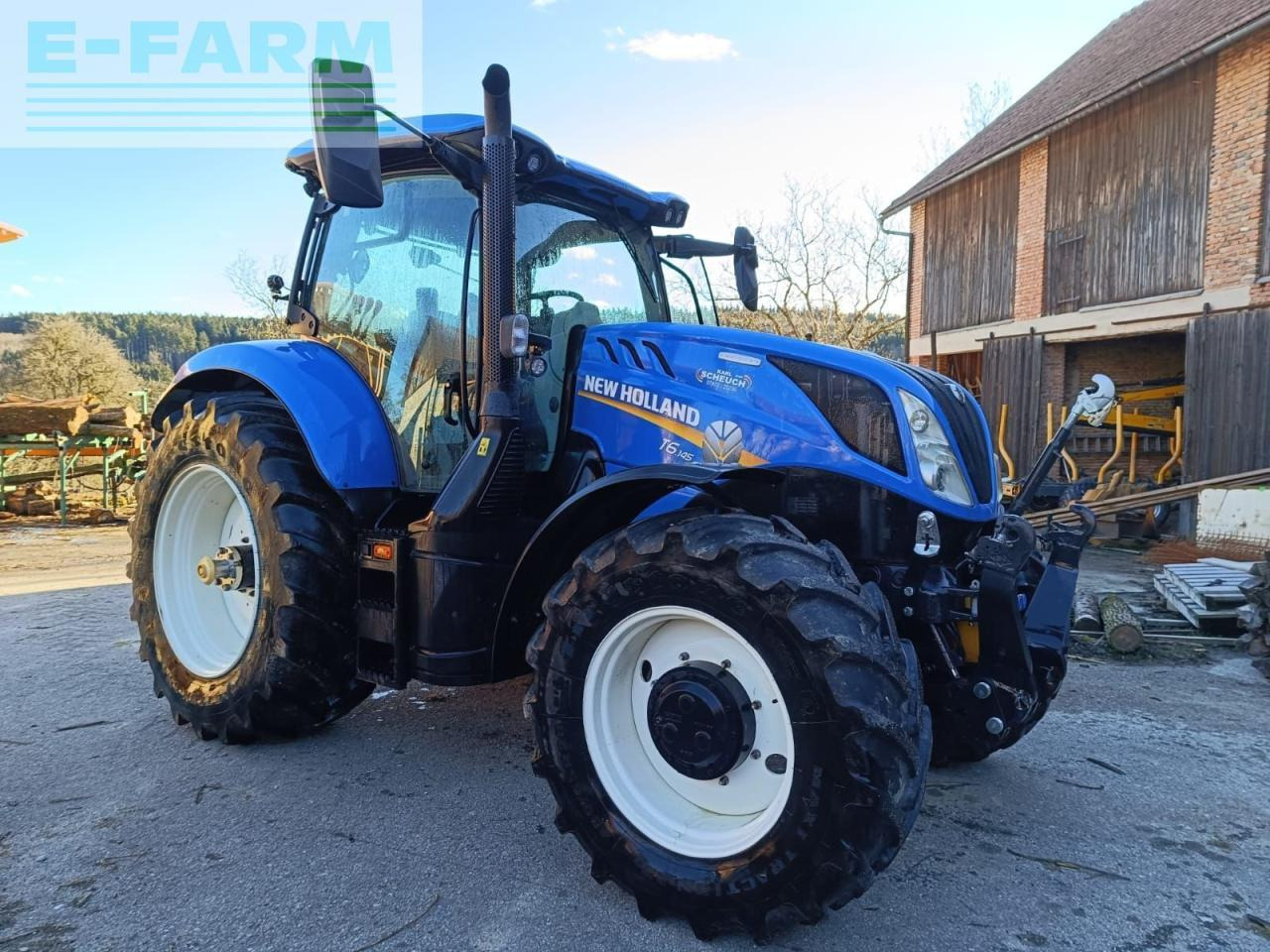 New Holland t6.145 dynamic command sidewinder ii - Farm tractor: picture 3 New Holland t6.145 dynamic command sidewinder ii - Farm tractor: picture 3