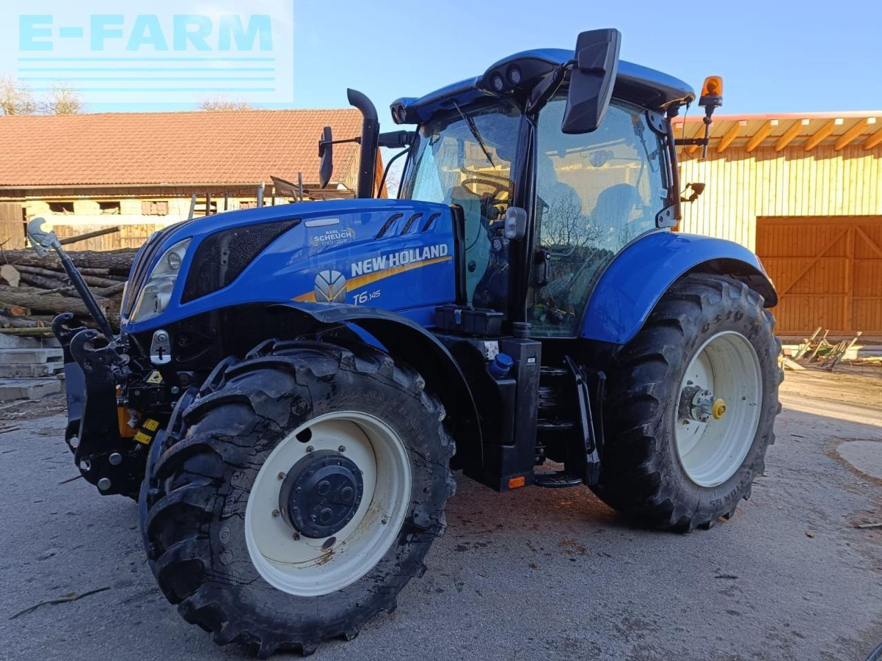 New Holland t6.145 dynamic command sidewinder ii - Farm tractor: picture 1 New Holland t6.145 dynamic command sidewinder ii - Farm tractor: picture 1