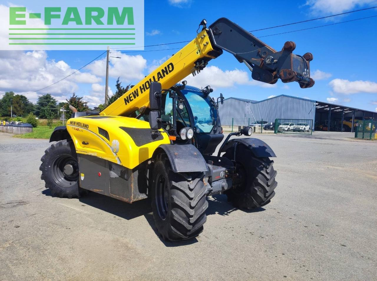 New Holland th7.42 - Telescopic handler: picture 5 New Holland th7.42 - Telescopic handler: picture 5