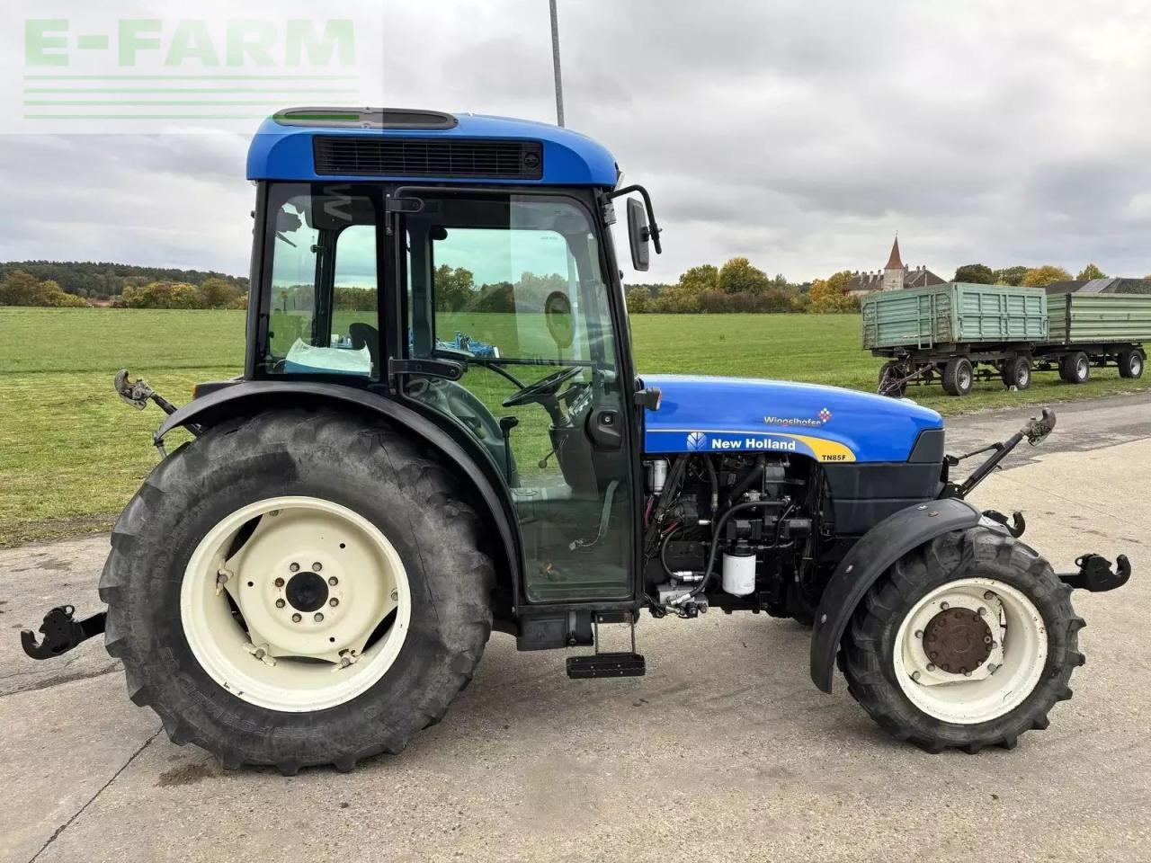 New Holland tn 85 fa dt supersteer - Farm tractor: picture 5 New Holland tn 85 fa dt supersteer - Farm tractor: picture 5
