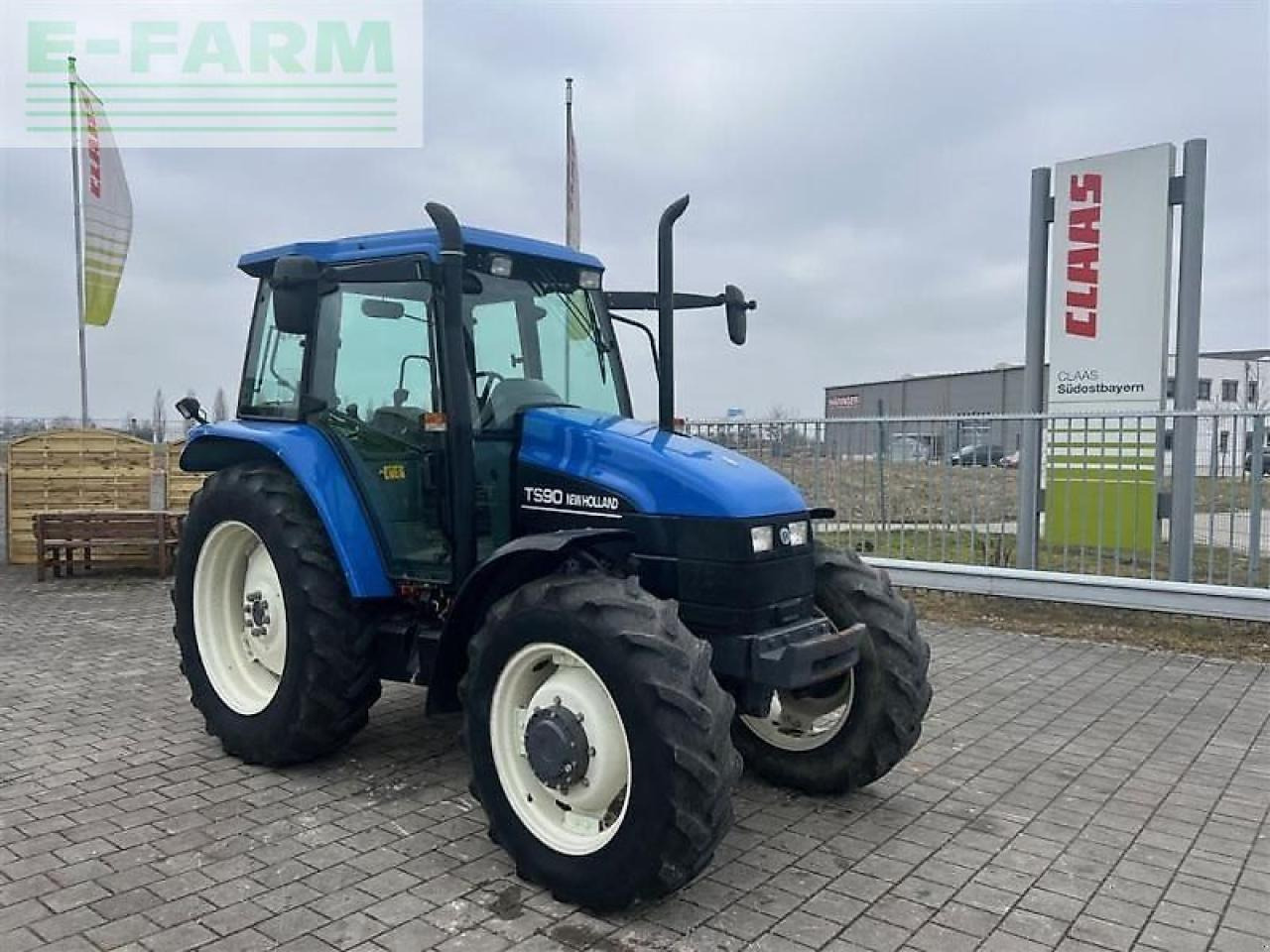New Holland ts 90 - Farm tractor: picture 1 New Holland ts 90 - Farm tractor: picture 1