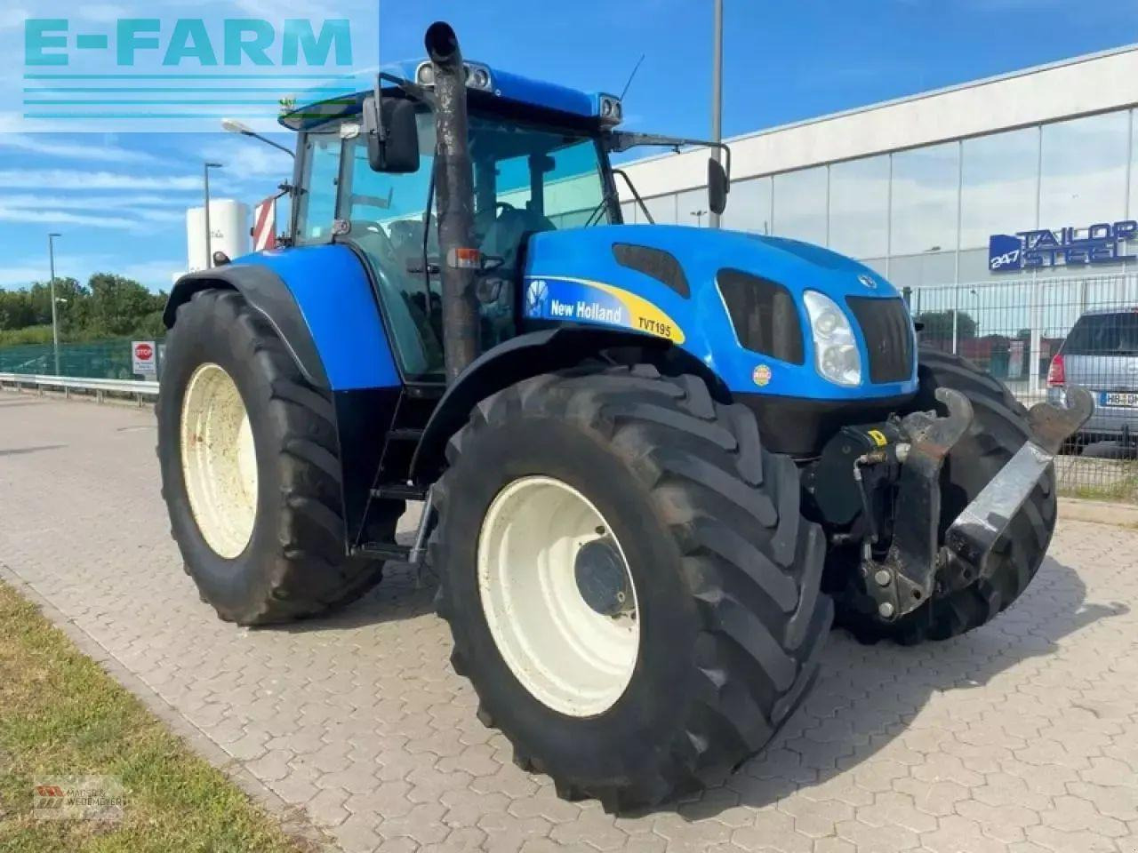 New Holland tvt 195 mit frontzapfwelle - Farm tractor: picture 3 New Holland tvt 195 mit frontzapfwelle - Farm tractor: picture 3