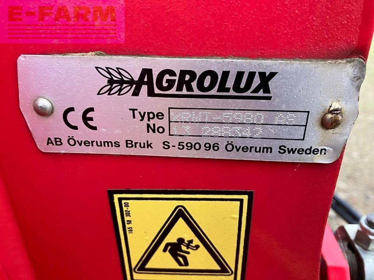 Överum agrolux xrwt 5980 as - Plow: picture 3 Överum agrolux xrwt 5980 as - Plow: picture 3