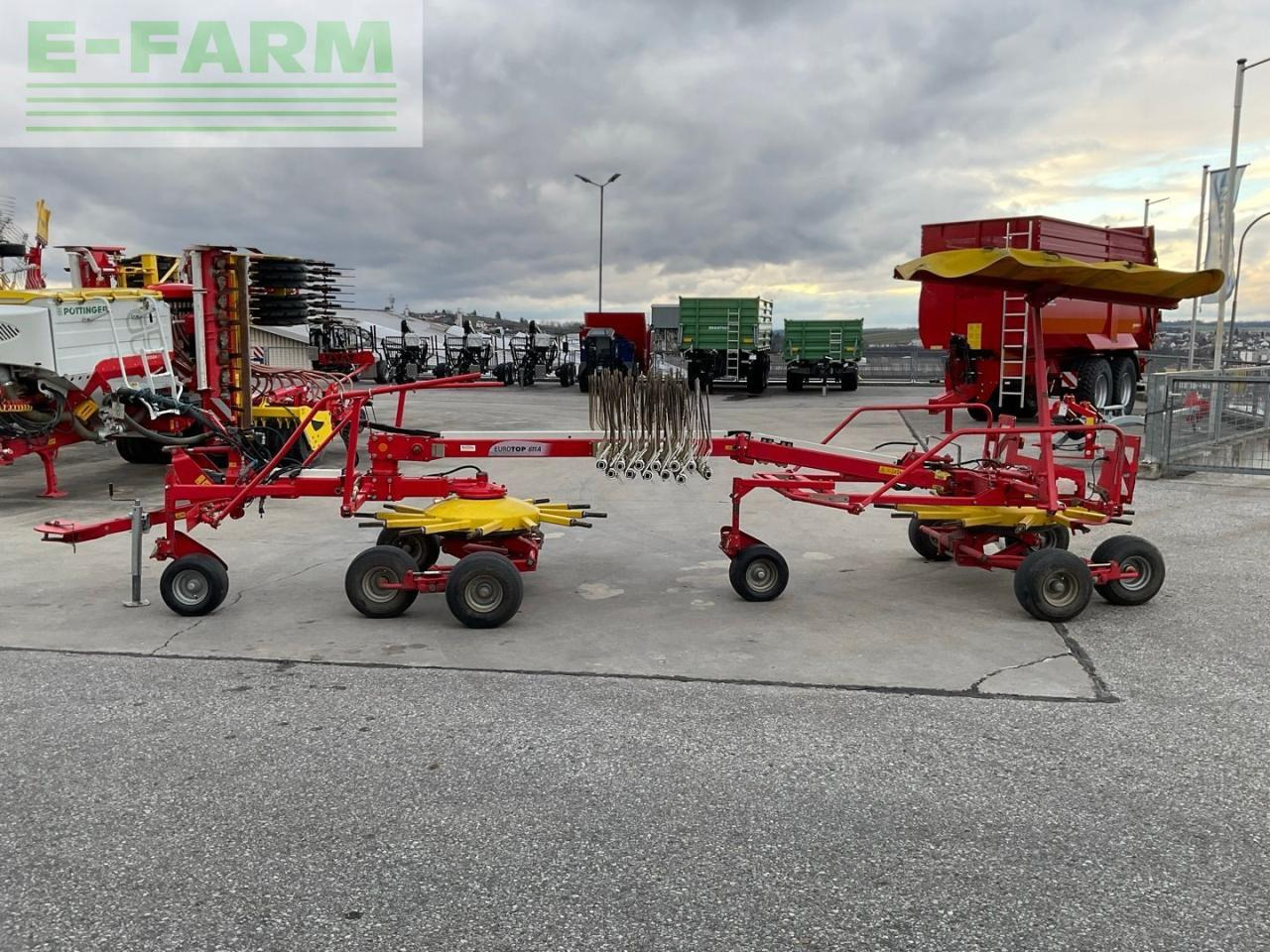 Pöttinger Top 611 - Tedder/ Rake: picture 2 Pöttinger Top 611 - Tedder/ Rake: picture 2